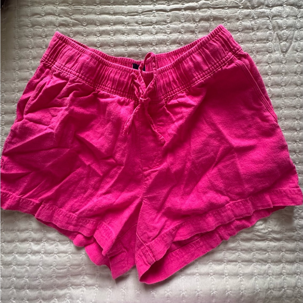 GAP Women's High Waist Pink Shorts